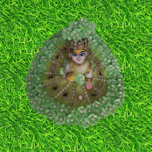 Laddu Gopal Fancy Dress with Heavy Pagdi