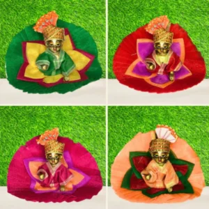 Lotus Laddu Gopal Dress(4 Pack Combo)