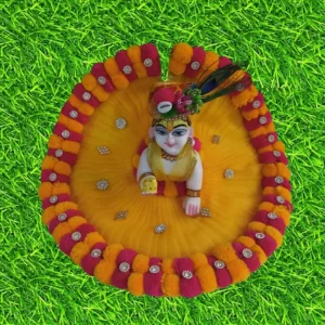 Laddu Gopal Fancy Heavy Dress with Pagdi