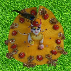 Laddu Gopal Fancy Heavy Dress with Pagri