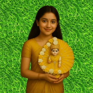 Laddu Gopal Fancy Yellow dress