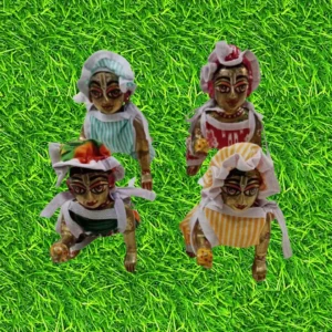 Laddu Gopal Summer Cotton Dress - Random Color